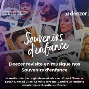 Deezer revisite en musique nos Souvenirs d’enfance