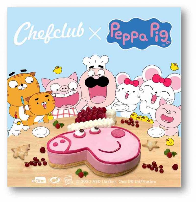 France Télévisions : succès du partenariat entre la licence «Peppa Pig» et le media culinaire digital, «Chefclub»