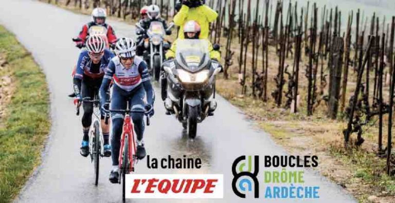 La chaîne L’Équipe acquiert les droits de production et de diffusion des Boucles Drôme Ardèche