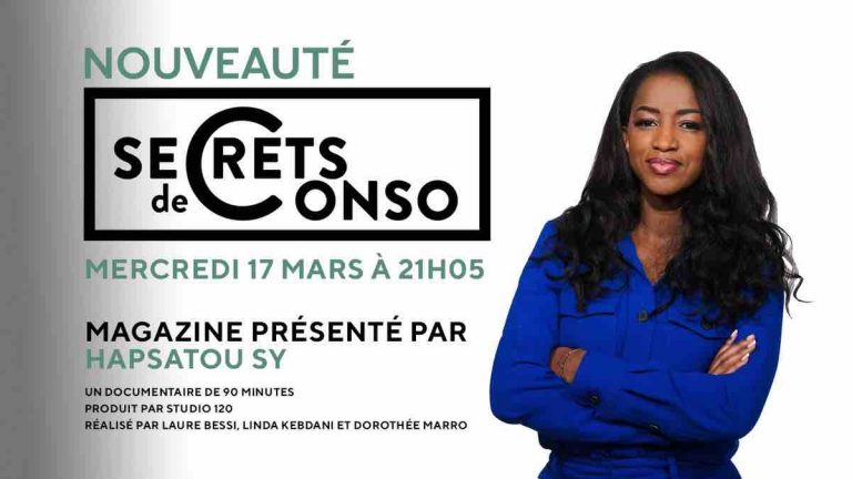 RMC Story : le nouveau magazine «Secrets de conso» présenté par Hapsatou Sy dès le 17 mars à 21h05