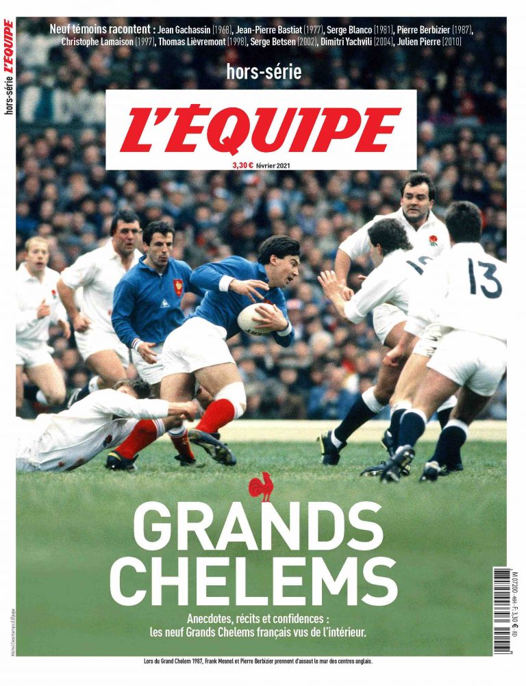 «L’Équipe» dédie un hors-série aux Grands Chelems du quinze de France