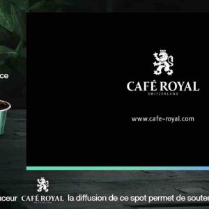 Café Royal inaugure S6lidaire, le format TV de publicité responsable de M6 Publicité