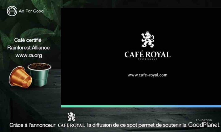 Café Royal inaugure S6lidaire, le format TV de publicité responsable de M6 Publicité