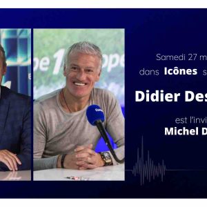 Europe 1 : Michel Denisot reçoit Didier Deschamps dans «Icônes» ce samedi