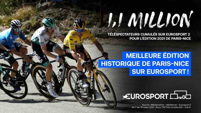 Eurosport : deux records historiques pour Paris-Nice