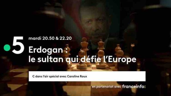 France 5 : une interview d’Emmanuel Macron diffusée lors d’une soirée «C dans l’air» spéciale Erdogan mardi