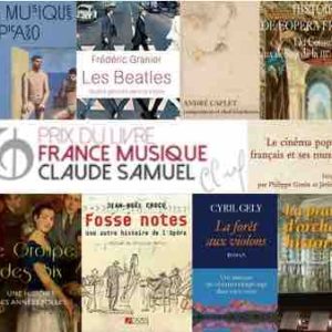 France Musique/ Prix du livre France Musique Claude Samuel : remise du prix le 5 mai 2021