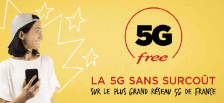 Free ouvre son réseau 5G à Paris