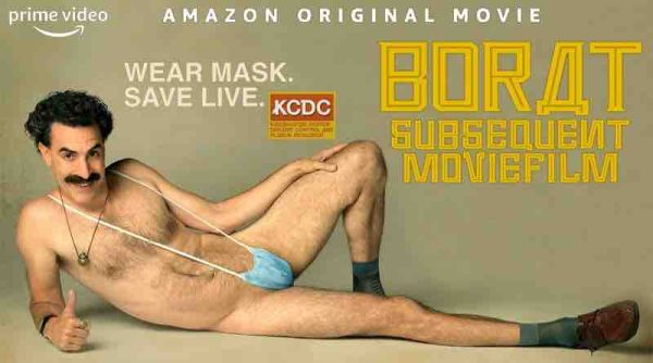 Golden Globe de la meilleure comédie pour «Borat 2» de Sacha Baron Cohen