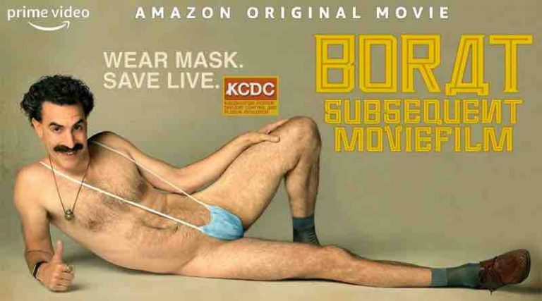 Golden Globe de la meilleure comédie pour «Borat 2» de Sacha Baron Cohen