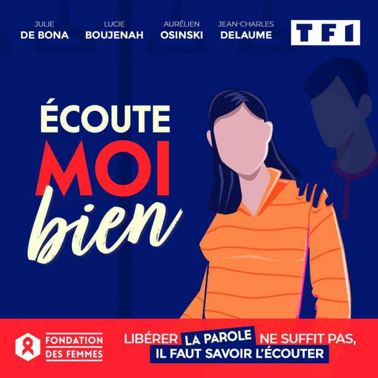 Le groupe TF1 s’associe à la Fondation des Femmes pour lutter contre le harcèlement de rue avec le podcast «Ecoute-moi bien»