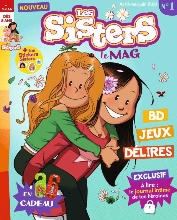 Milan Presse lance «Les Sisters le mag» avec Bamboo édition