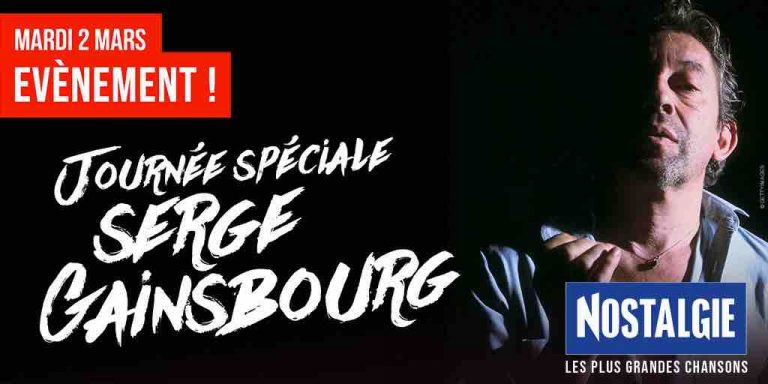 Nostalgie : «Tous fans de Gainsbarre» ce 2 mars