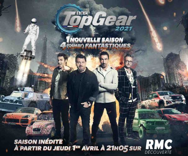 RMC Découverte/ «Top Gear France 2021» : nouvelle saison inédite à partir du jeudi 1er avril