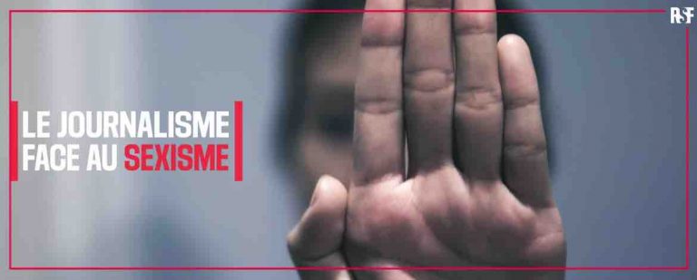 RSF publie son enquête «Le journalisme face au sexisme»