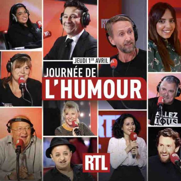 RTL : «Journée Spéciale Humour» jeudi 1er avril