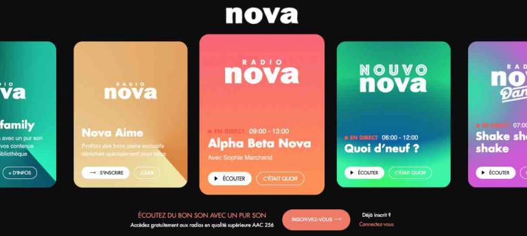 Radio Nova en forte croissance sur le numérique