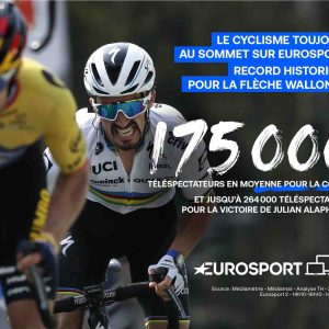 Eurosport : record pour le cyclisme mercredi