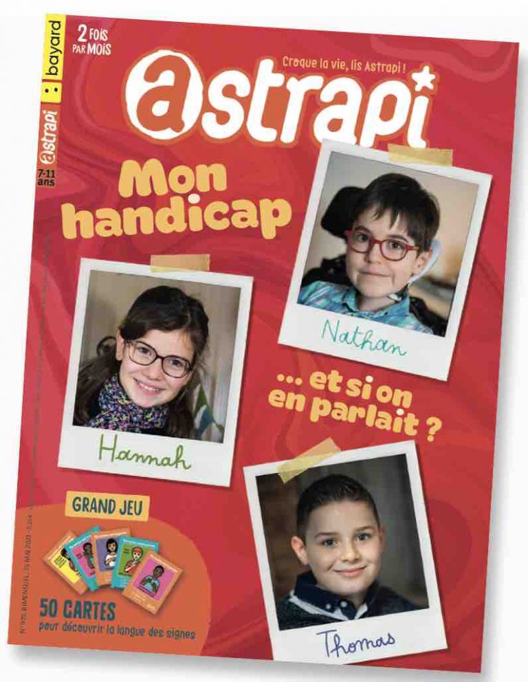 «Astrapi» : à l’occasion de la Journée du Vivre Ensemble, un numéro spécial sur les enfants et le handicap