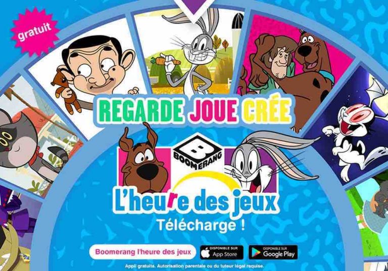 Boomerang étend son offre digitale avec le lancement de sa nouvelle application «Boomerang L’heure des Jeux»