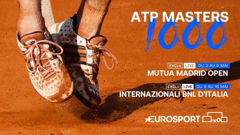 Eurosport : l’ATP Masters 1000 de Rome dimanche 9 mai