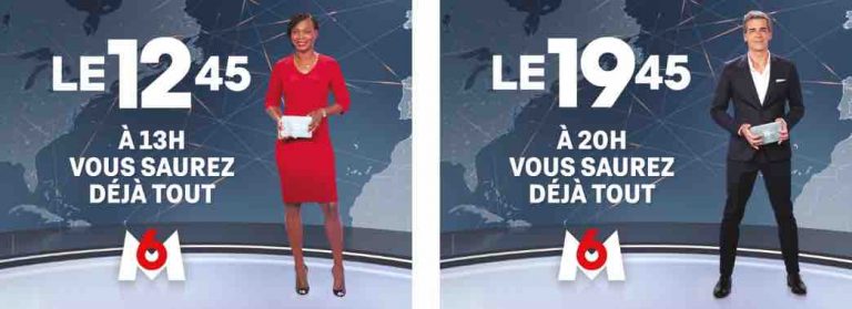 Groupe M6 : nouvelle campagne de publicité nationale pour les JT