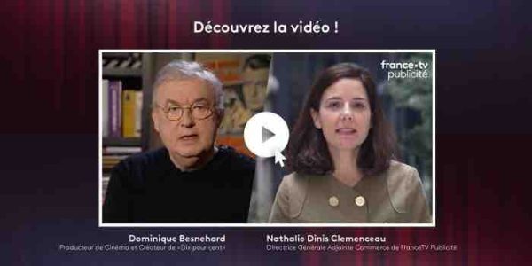 Pour accompagner la réouverture des salles, FranceTV Publicité lance les offres «Rendez-vous au Cinéma»