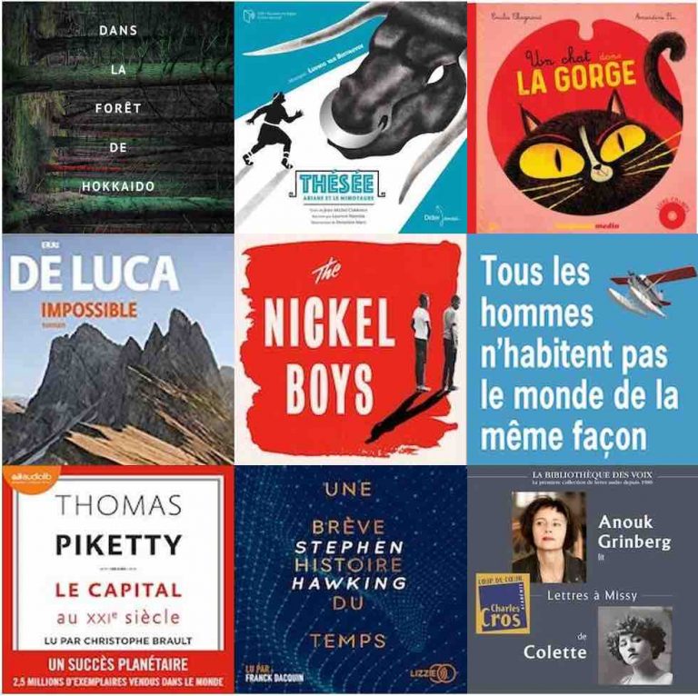 Prix du livre audio France Culture/lire dans le noir 2021 : les trois lauréats