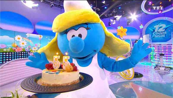 TF1 Licences : La Schtroumpfette a fêté ses 55 ans