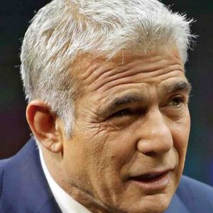 Yaïr Lapid, ex-star de la télé israélienne et principal rival du Premier ministre sortant Benjamin Netanyahu