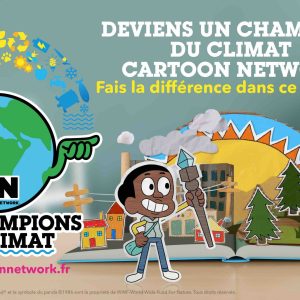 Cartoon Network lance la campagne «Les Champions du Climat avec le soutien de WWF»