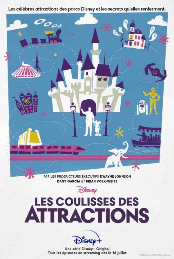Disney+ : le documentaire «Les coulisses des attractions» dès le 16 juillet