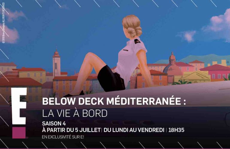 E ! : «Below Deck Méditerranée», saison 4 dès le 5 juillet à 18h35