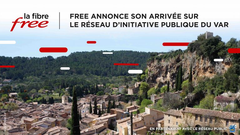 Free annonce son arrivée sur le réseau d’initiative publique du Var
