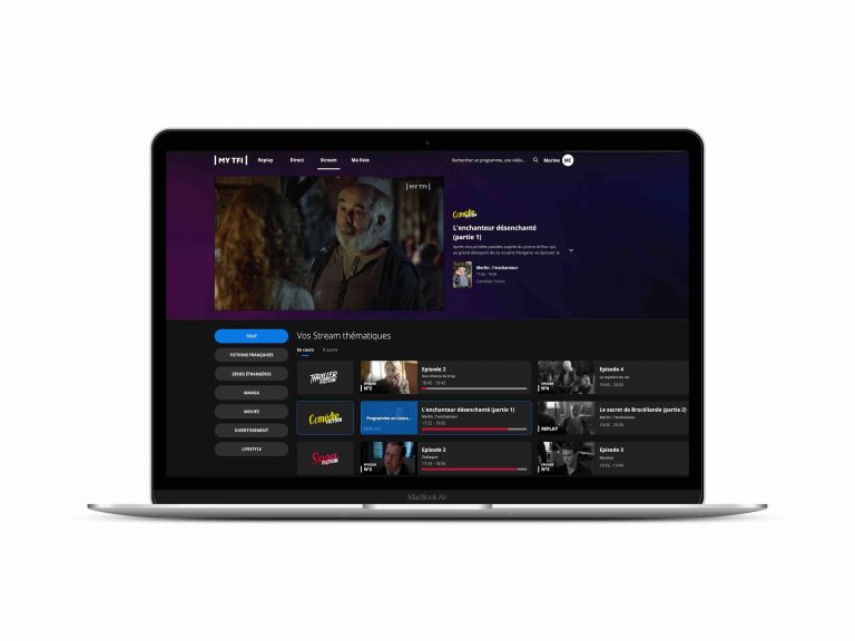 Groupe TF1 : la plateforme MYTF1 lance le service STREAM
