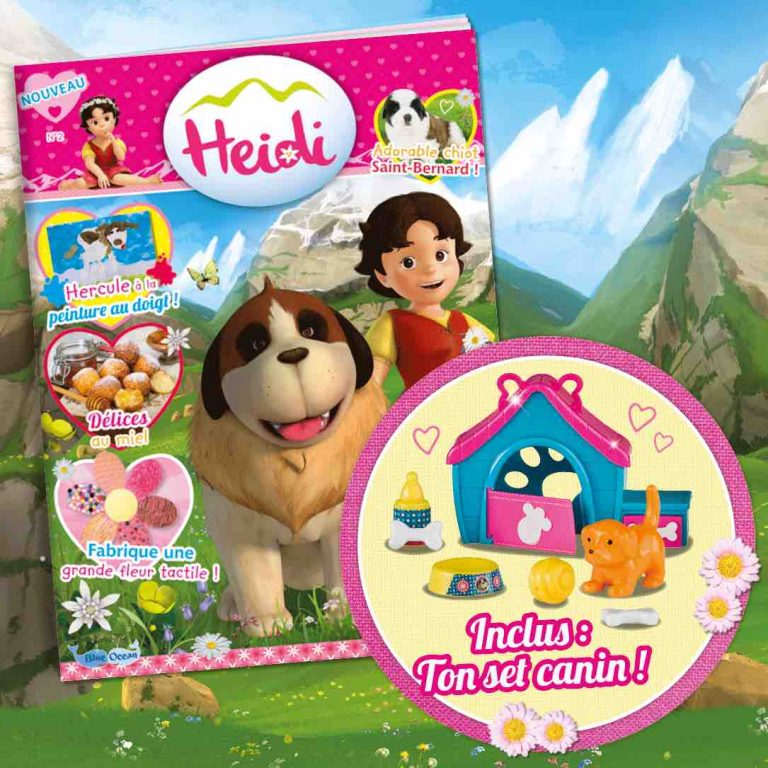 TF1 Licences : le nouveau magazine «Heidi» édité par Blue Océan est arrivé