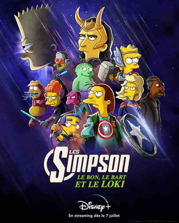 Disney+ : «Le Bon, le Bart et le Loki», le nouveau court métrage Disney+ Original des célèbres Simpson disponible dès le 7 juillet