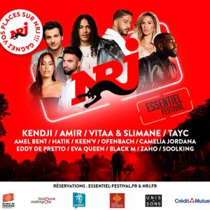 NRJ : l’Essentiel Festival à Toulouse le jeudi 8 juillet