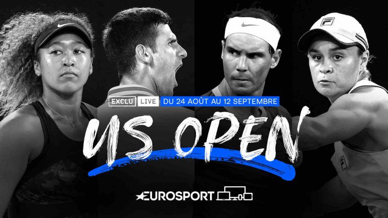 Eurosport/ dernier tournoi du Grand Chelem de la saison : l’US Open en direct et en exclusivité dès ce 24 août