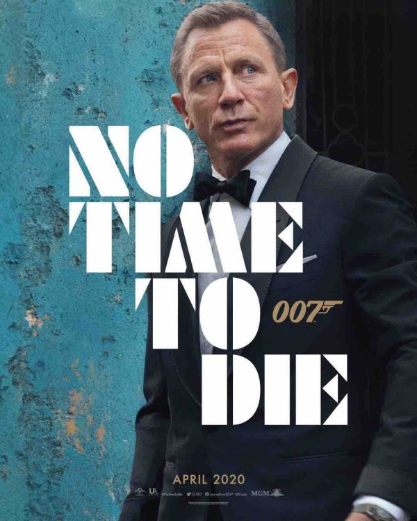 La première mondiale du prochain volet des  aventures de James Bond «No Time To Die» («Mourir peut attendre») le 28 septembre à Londres