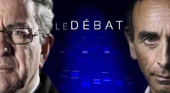 BFMTV - débat inédit Jean-Luc Mélenchon face à Eric Zemmour jeudi 23 septembre 20h45