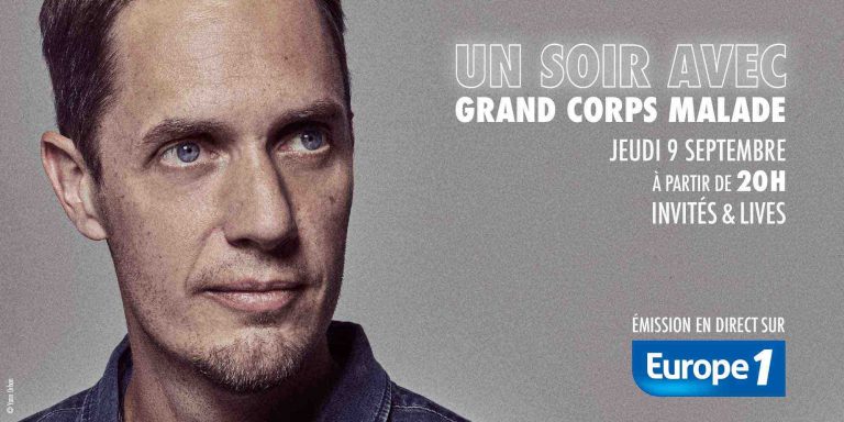 Europe 1 : «Un soir avec…» Grand Corps Malade ce 9 septembre