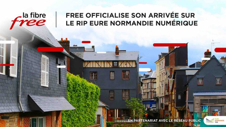 Free officialise son arrivée sur le RIP Eure Normandie Numérique