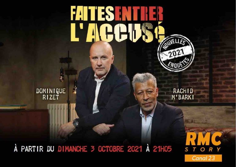 RMC Story : «Faites entrer l‘accusé», nouvelle saison inédite dès le 3 octobre à 21h05