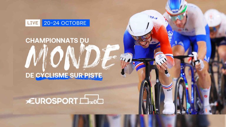 Eurosport : les Championnats du monde de cyclisme sur piste en direct dès le mercredi 20 octobre