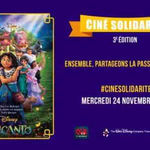 Disney France et le groupe CGR Cinémas relancent l’action «Ciné Solidarité»