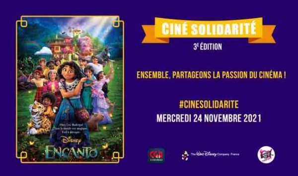 Disney France et le groupe CGR Cinémas relancent l’action «Ciné Solidarité»