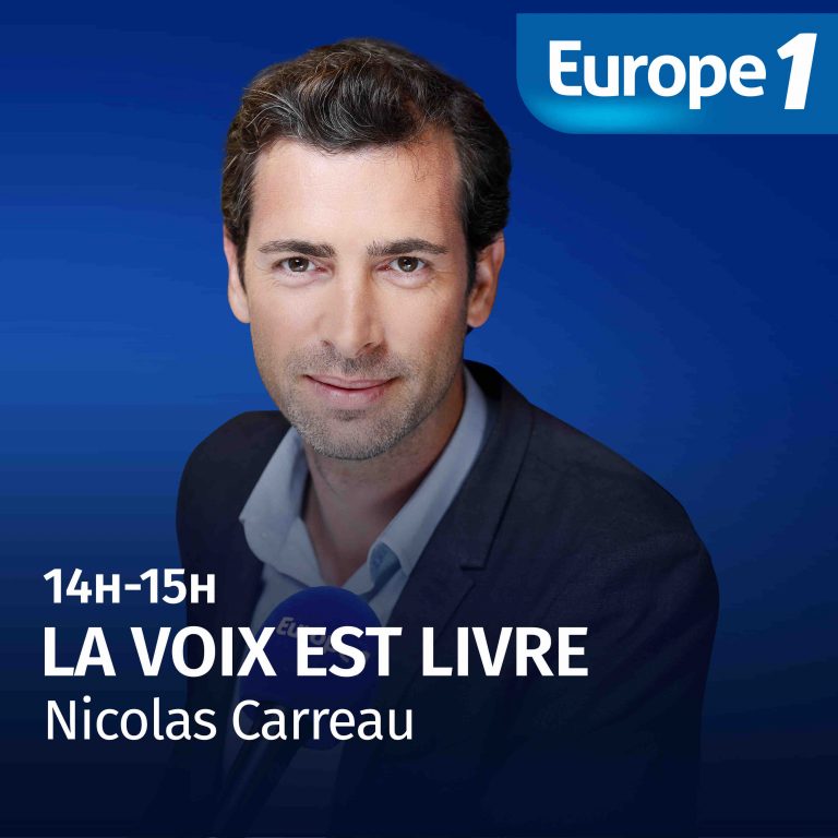 Europe 1 : Nicolas Carreau s’installe à la Foire du livre de Brive dimanche 7 novembre