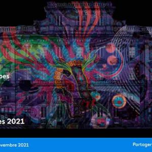 France Télévisions à la Fête des Lumières 2021 de Lyon