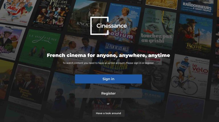 Lancement en Amérique d’une plateforme de streaming consacrée au cinéma Français et baptisée Cinessance